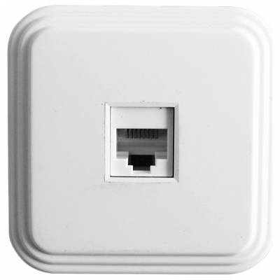 Розетка Ethernet RJ-45 Stekker Stekker 39706 фото
