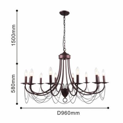 Подвесная люстра F-promo Plini 2590-12P фото