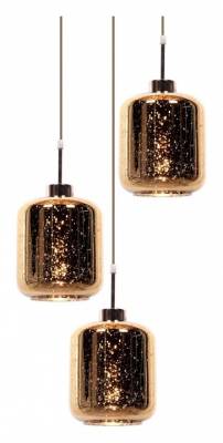 Подвесной светильник LUMINA DECO Alacosmo LDP 6811-3 RD GD фото