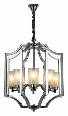 Подвесная люстра LUMINA DECO Vigatto LDP 1224-8 CHR фото