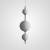 Подвесной светильник Imperiumloft White Beads Pendant 40.2133-0 фото