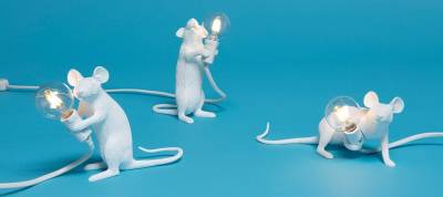 Лампа светодиодная Seletti Mouse Lamp E14 1Вт K 15220L фото