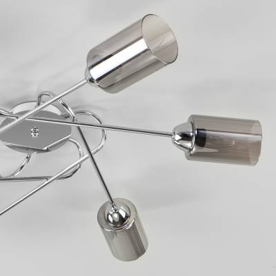 Потолочная люстра Eurosvet Motive 30167/6 хром фото