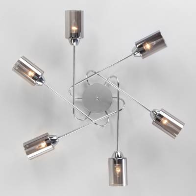 Потолочная люстра Eurosvet Motive 30167/6 хром фото