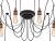 Подвесная люстра Loft it Spider LOFT1162A/10 фото