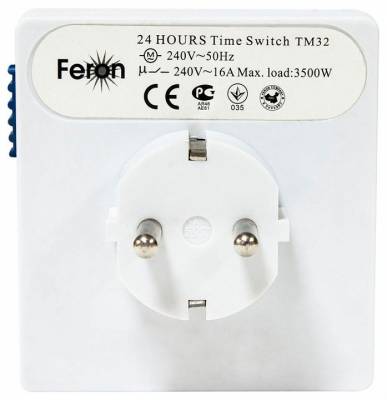 Розетка с таймером Feron TM32 23203 фото