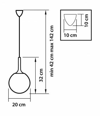 Подвесной светильник Lightstar Globo 813023 фото