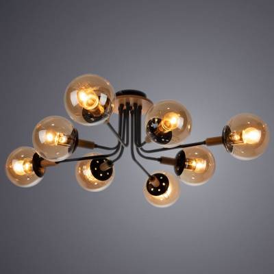 Люстра на штанге Arte Lamp Oxford A2716PL-8BK фото