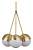 Подвесная люстра Imperiumloft Copper Light Chandelier 40.1493 фото