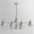 Люстра на штанге Imperiumloft Fanta A Lights White FANTA_A01 фото