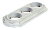 фото рамка 3-местная овал цвет белый прованс