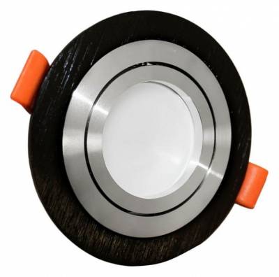 Встраиваемый светильник LUMINA DECO Duka LDC 8062-D90 BK+SL фото