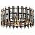 Подвесной светильник Arte Lamp Alruba A1043SP-6BK фото