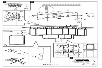 Потолочная люстра Eglo ПРОМО Condrada 1 92727 фото