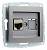 Розетка Ethernet RJ-45 без рамки Mono Electric Despina / Larissa 500-002405-125 фото