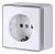 Розетка с заземлением Werkel Gallant (белая) W5071001 фото
