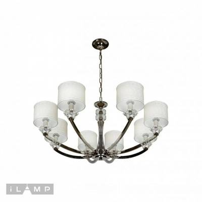 Подвесная люстра iLamp Oxford 85175/8 CR фото