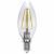 LED-C35-5W/NW/E14/CL/DIM GLA01TR Лампа светодиодная диммируемая. Форма свеча, прозрачная. Серия Air. Белый свет (4000K). Картон. ТМ Uni