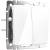 WL01-SW-2G-2W / Выключатель двухклавишный проходной (белый) фото