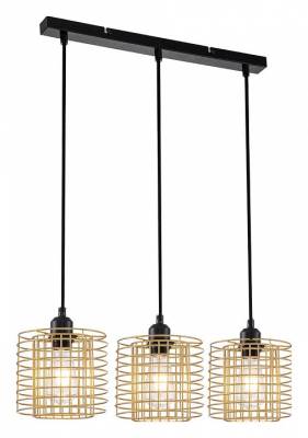 Подвесной светильник Escada Grid 10190/3S Gold фото