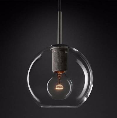 Подвесной светильник Imperiumloft Rh Utilitaire Globe Pendant 40.2334 фото