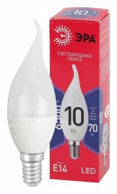 Лампа светодиодная Эра ЭКО E14 10Вт 6500K Б0045343 фото