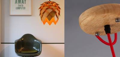 Подвесной светильник Imperiumloft Crimea Pine Cone Natural Wood 40.510 фото