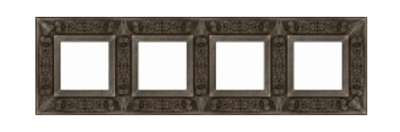 фото рамка 4-поста fede granada цвет: античное серебро