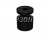 ретро изолятор универсальный пластиковый, цвет - черный (100шт/уп) фото