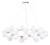 Подвесной светильник LUMINA DECO Marsiada LDP 6033-40 GD фото