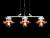 Подвесной светильник LUMINA DECO Capri LDP 11327B-3 PR WT фото