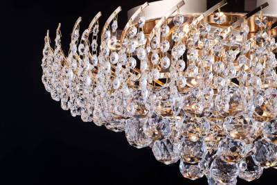 Потолочная люстра Maytoni Karolina DIA120-09-G фото