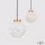 Подвесной светильник iLamp Pear 8648P/L GL-WH фото