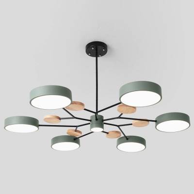 Люстра на штанге Imperiumloft Meade Lamps Green MEADE-01 фото