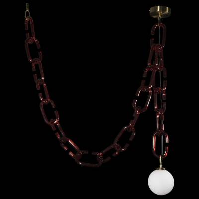 Подвесной светильник Loft it Chain 10128C Red фото