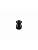 фото изолятор фарфоровый, цвет nero (черный)