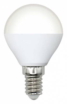 Лампа светодиодная Volpe  E14 7Вт 3000K LED-G45-7W/3000K/E14/FR/SLS фото