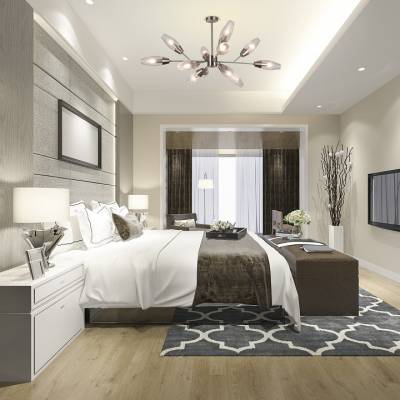 Люстра на штанге Escada Desire 10165/12PL Nickel фото