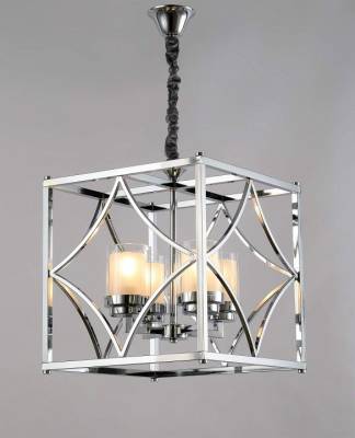 Подвесная люстра LUMINA DECO Quadrato LDP 1223-4 CHR фото