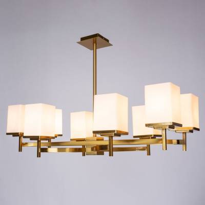 Люстра на штанге Divinare Fawaris 4504/17 LM-8 фото
