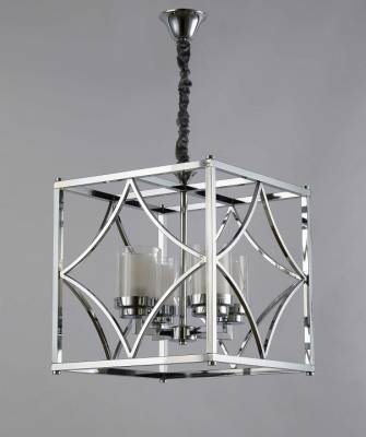 Подвесная люстра LUMINA DECO Quadrato LDP 1223-4 CHR фото