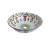 Раковина-чаша на столешницу Козетта в Зеленом 4383 с декором, 420х420х130 фото