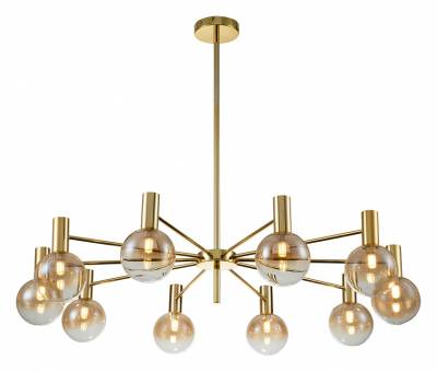 Люстра на штанге Indigo Collana 13015/10R Gold фото