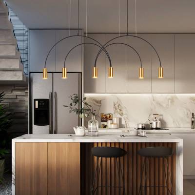 Подвесной светильник Imperiumloft Arc Gold ARC01 фото