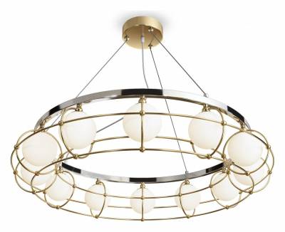 Подвесная люстра Maytoni Carcass MOD312PL-12GCH фото