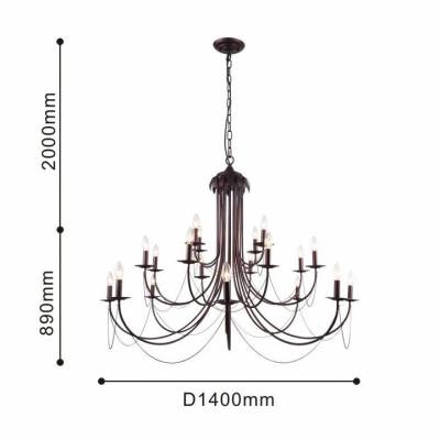 Подвесная люстра F-promo Plini 2590-20P фото