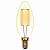LED-C35-5W/GOLDEN/E14 GLV21GO Лампа светодиодная Vintage. Форма «свеча», золотистая колба. Картон. ТМ Uniel