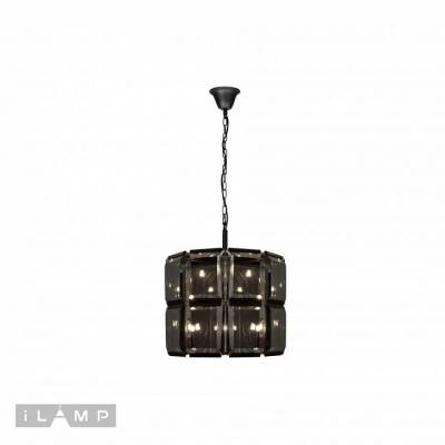 Подвесной светильник iLamp Panorama 10490-5+5P BK фото