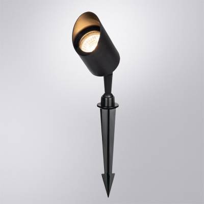 Наземный низкий светильник Arte Lamp Elsie A1022IN-1BK фото