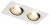 Встраиваемый светильник Denkirs DK3022 DK3072-WH+BK в EL DECO Встраиваемый светильник Denkirs DK3022 DK3072-WH+BK фото